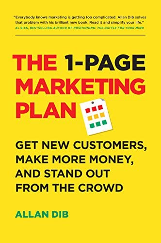 the 1 page marketing plan