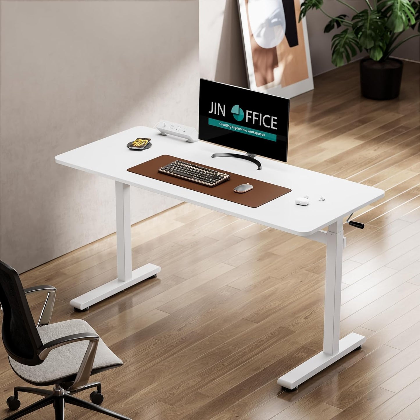 jin office height adjustable desk