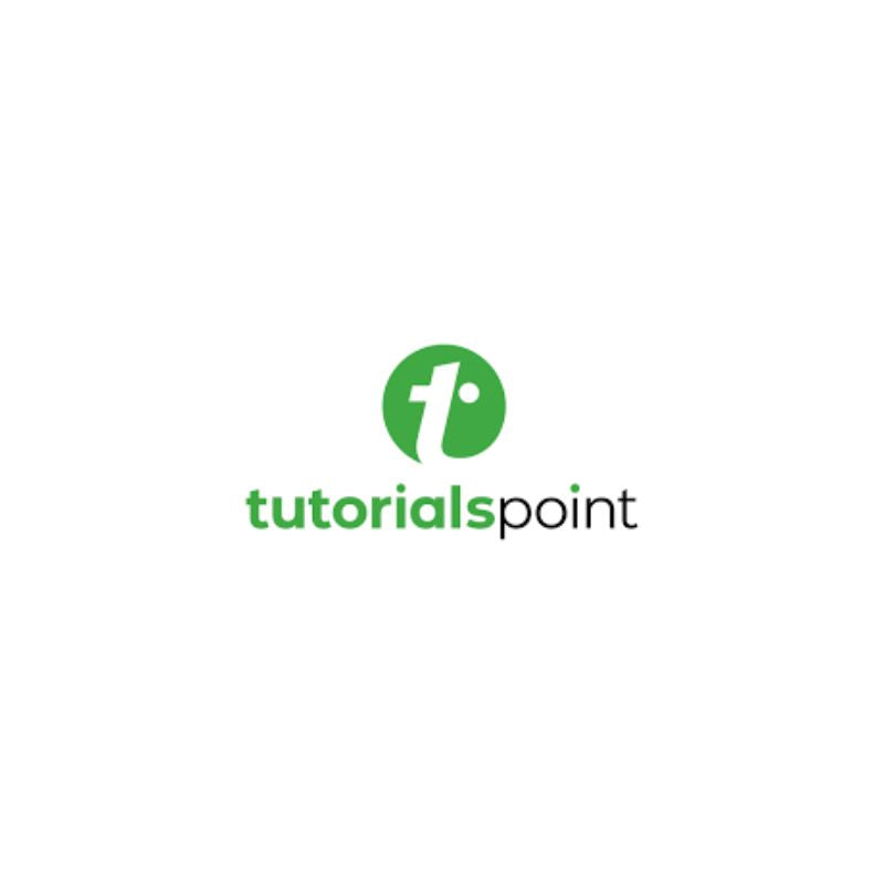 tutorialspoint logo on a white background