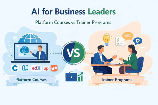 AI for Business Leaders: Platform vs Trainer