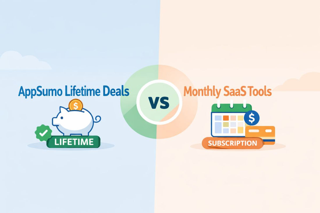 AppSumo Lifetime Deals vs Monthly SaaS Tools