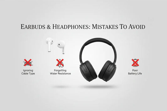 Earbuds & Headphones: Mistakes to Avoid