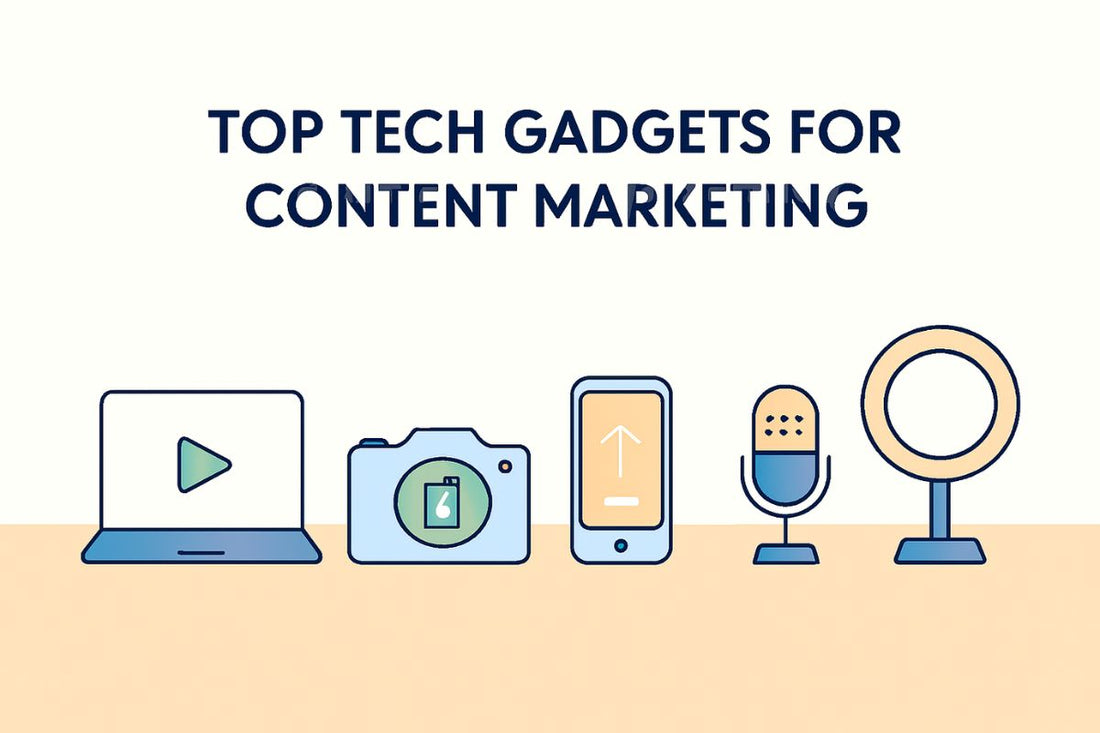 Top 10 Tech Gadgets for Content Marketers