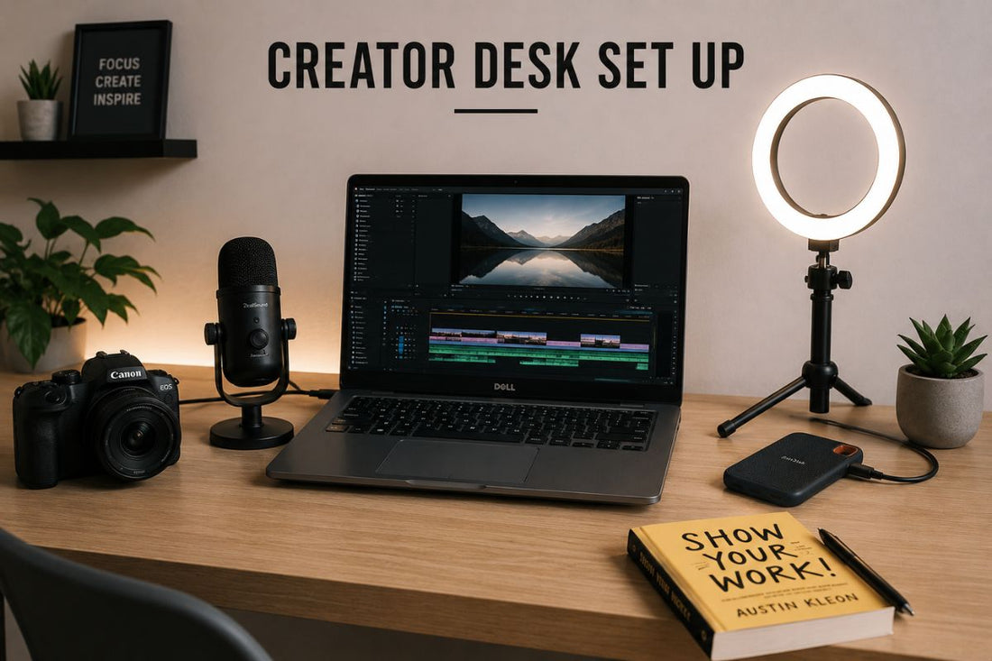 Creators Desk Setup