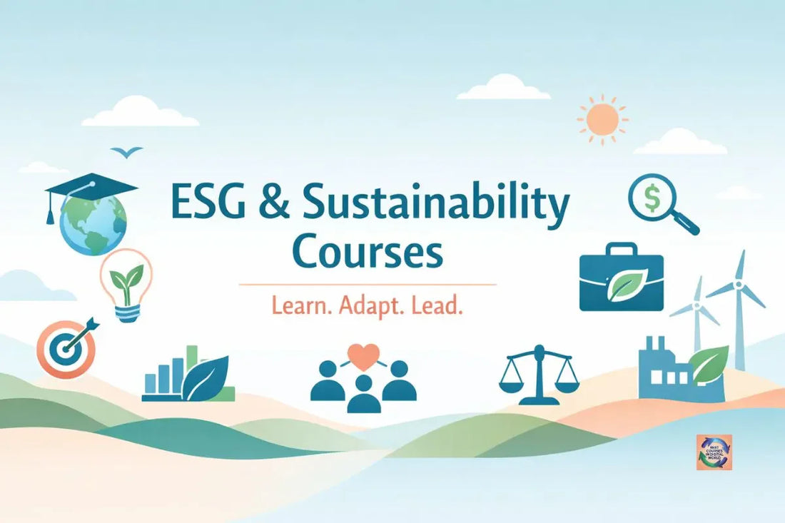 ESG & Sustainability Courses for All Levels