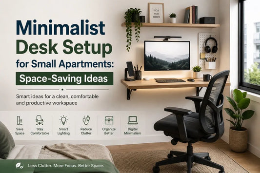 Minimalist Desk Setup for Small Apartments