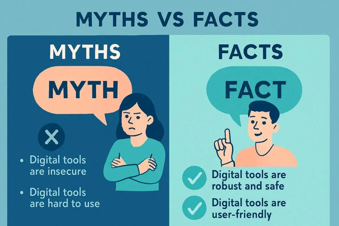 9 Common Myths About Digital Tools and Apps (Debunked with Facts)