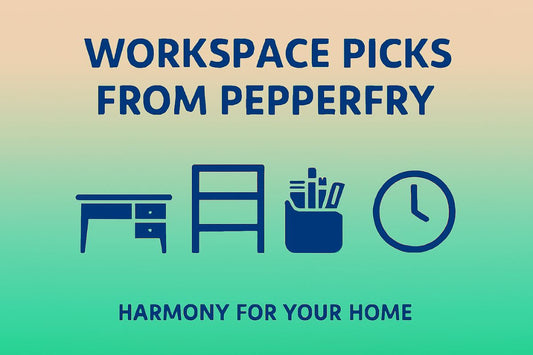 Pepperfry Workspace Ideas & Setup