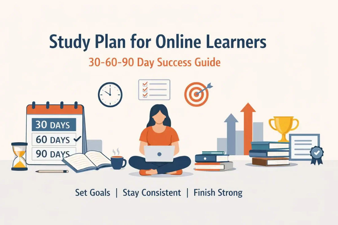 Study Plan for Online Learners