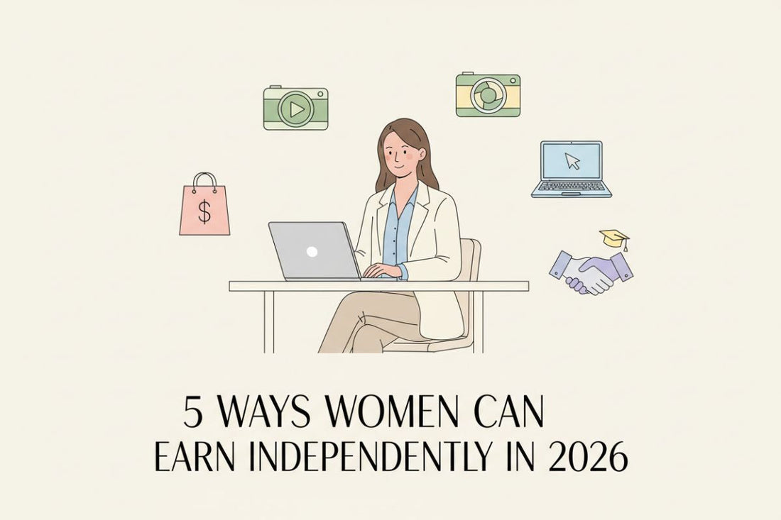 5 Ways Women Can Build Independent Income