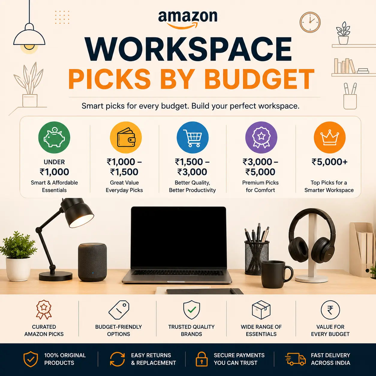 Workspace Picks by Budget