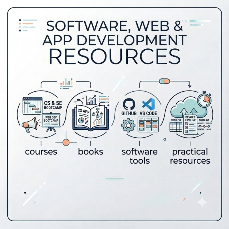 Software, Web & App Development Resources