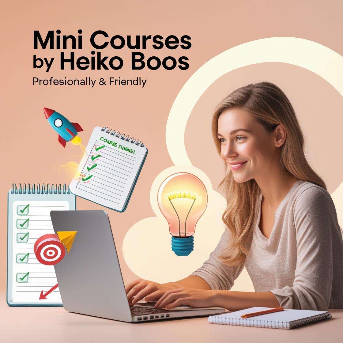 smiling and confident lady with laptop