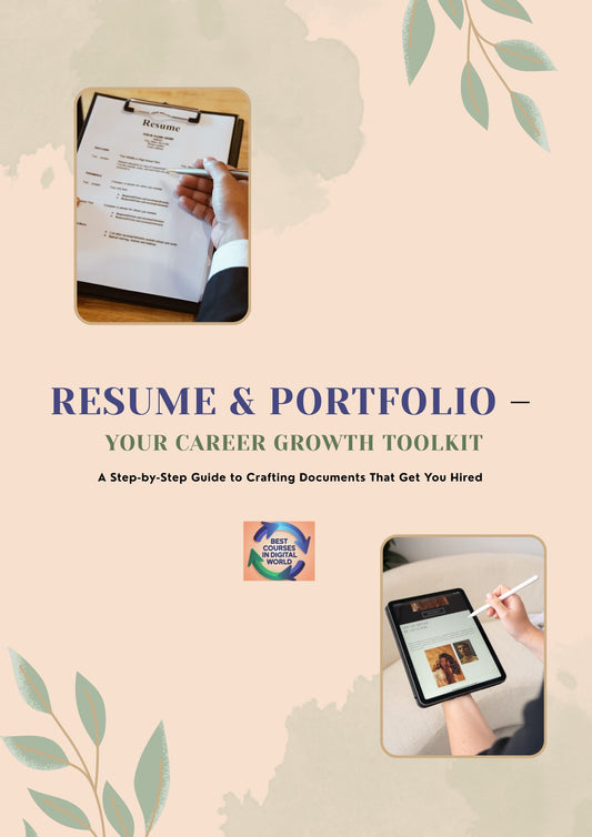 resume and portfolio guide