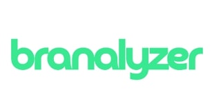 BranalYZER logo in green on a white background