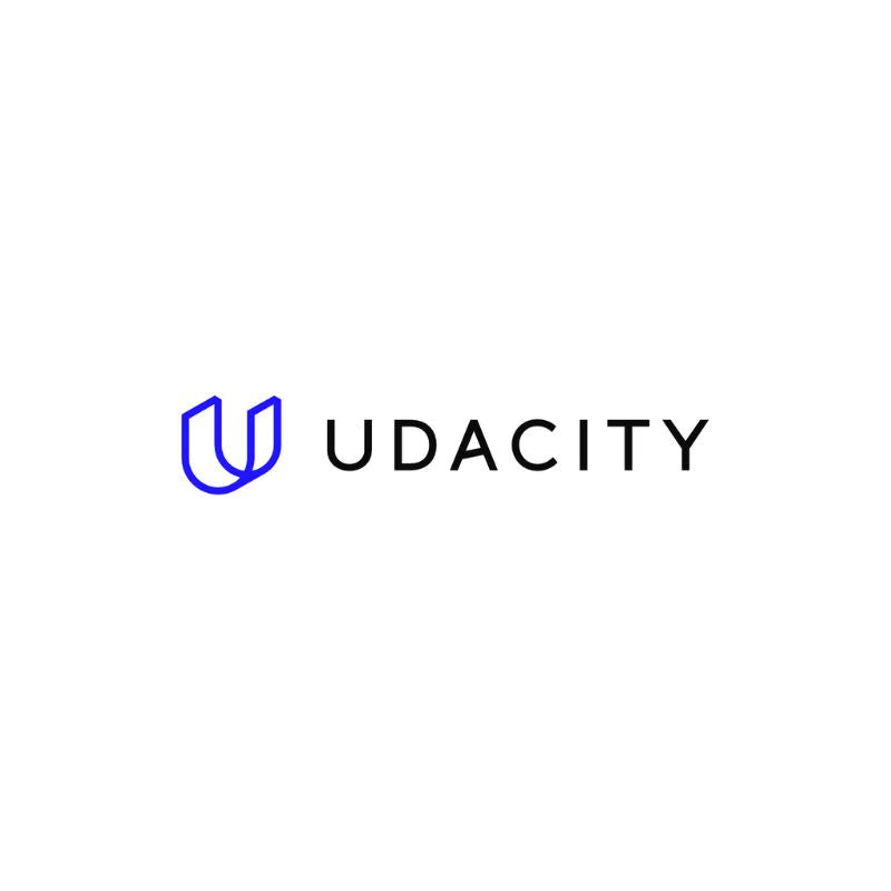 UDACITY logo on a white background