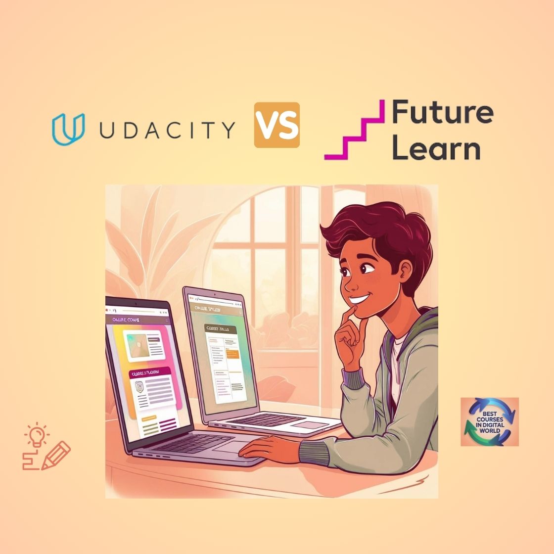 Udacity vs Futurelearn course comparison
